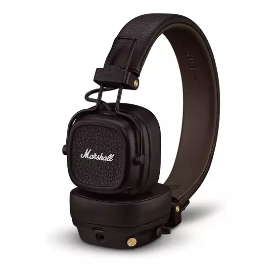 Marshall Major V On-Ear Bluetooth Headphone, Brown Marshall Major V On-Ear Bluetooth Headphone, Brown