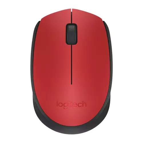 Logitech M171 Wireless Mouse Red | 910-004641