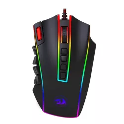 Redragon M990 Legend 24000 DPI High-Precision Programmable Laser Gaming Mouse - Black | M990-RBG