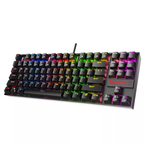 Redragon Kumara Rainbow K552E Wired Mechanical Gaming Keyboard - Blue Switch