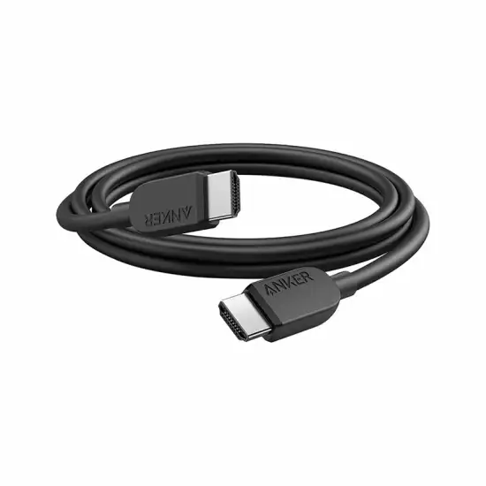 Anker HDMI Cable 8K@60Hz 6ft Ultra HD 4K@120Hz HDMI to HDMI Black | A8742H11