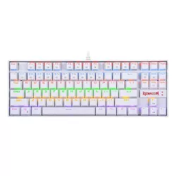 Redragon Kumara K552W-RGB-1 Wired Mechanical Gaming Keyboard - White | Switch: Blue Redragon Kumara K552W-RGB-1 Wired Mechanical Gaming Keyboard - White | Switch: Blue