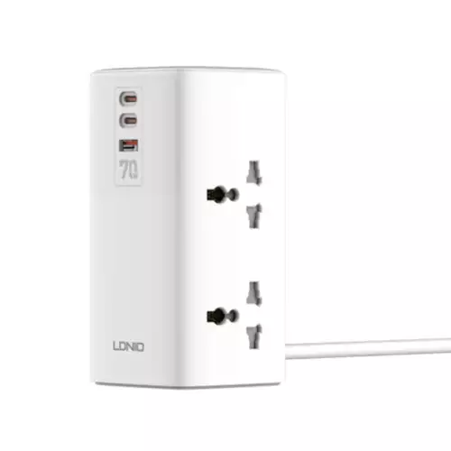 LDNIO 70W Multifunctional Universal Desktop Power Adapter | SC4383 