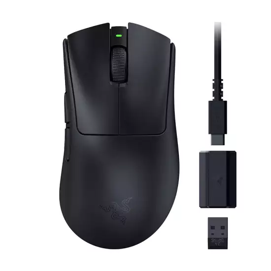 Razer Deathadder V3 HyperSpeed Wireless Gaming Mouse Black | RZ01-05140100-R3G1 Razer Deathadder V3 HyperSpeed Wireless Gaming Mouse Black | RZ01-05140100-R3G1