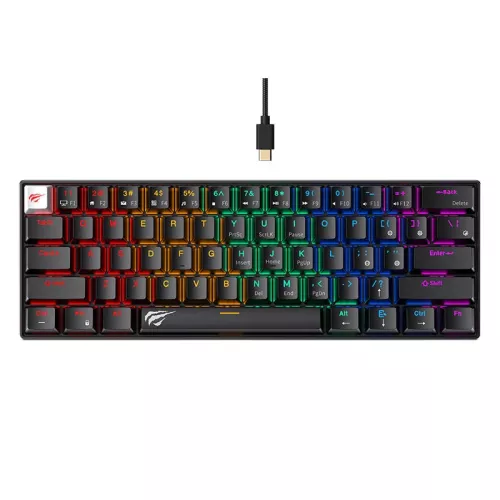 HAVIT KB903L Gaming Mechanical Keyboard Black