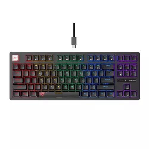 HAVIT KB892L Gaming Mechanical Keyboard Black