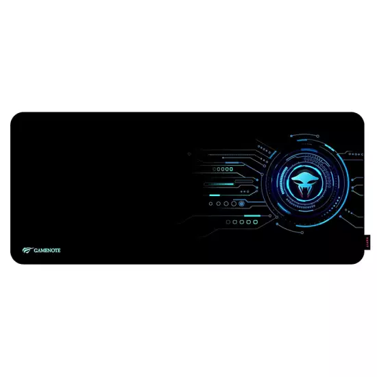Havit MP849 PC Series Mousepad, 70 cm x 30 cm Size, Black/Blue Havit MP849 PC Series Mousepad, 70 cm x 30 cm Size, Black/Blue