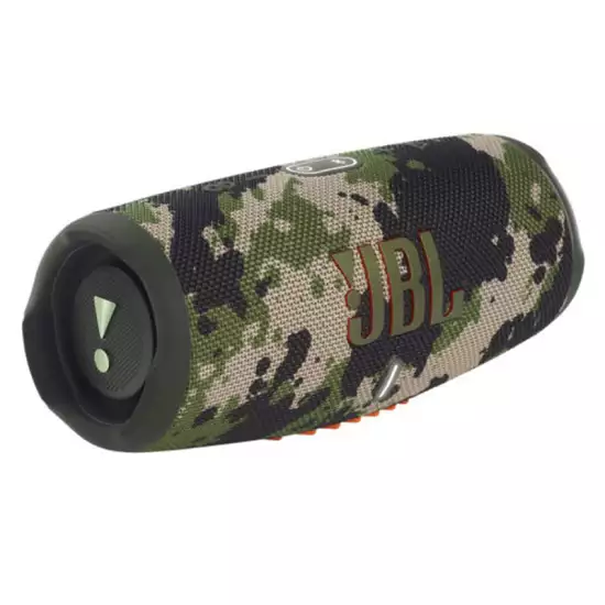JBL Charge 5 Portable Speaker, Built-In Powerbank, Powerful JBL Pro Sound, Dual Bass Radiators, 20H of Battery, IP67 Waterproof and Dustproof, Wireless Streaming, Dual Connect - Squad | CHARGE5-SQD