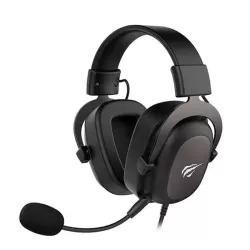 HAVIT H2002d Wired Headset Gamer PC 3.5mm PS4 Headsets Surround Sound & HD Microphone Gaming Overear Laptop Tablet Gamer Black