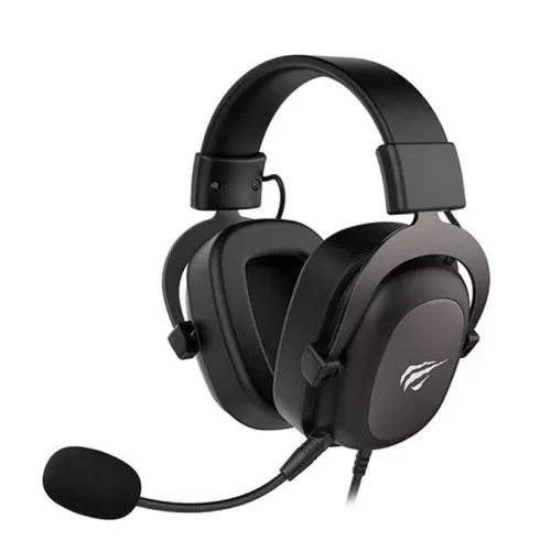 HAVIT H2002d Wired Headset Gamer PC 3.5mm PS4 Headsets Surround Sound & HD Microphone Gaming Overear Laptop Tablet Gamer Black