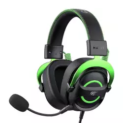 Havit H2002E Wired Gaming Headset – Black / Green Havit H2002E Wired Gaming Headset – Black / Green