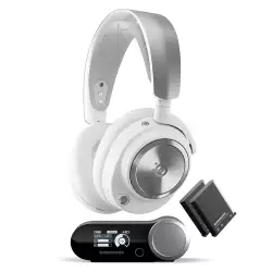 SteelSeries Arctis Nova Pro Wireless Multi-System Gaming Headset White