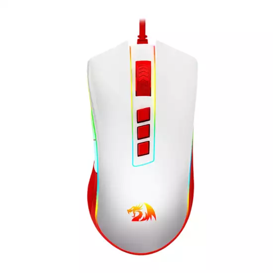 Redragon Cobra Cherry M711C Gaming Mouse White/Red | M711C
