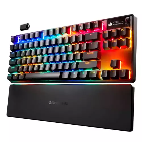 SteelSeries Apex Pro TKL Gen 3 OmniPoint 3.0 Wireless Mechanical Gaming Keyboard Black | 64871