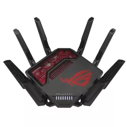 ASUS ROG Rapture GT-BE19000 Tri-band WiFi 7 Gaming Router ASUS ROG Rapture GT-BE19000 Tri-band WiFi 7 Gaming Router