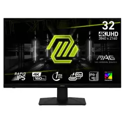 MSI MAG 322UPF 32 Inch 4K UHD Rapid IPS Gaming Monitor Black | MAG-322UPF