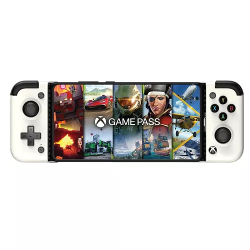 GameSir X2 Pro Mobile Gaming Controller for Android Support Xbox Cloud Gaming, Stadia, Luna, Android Controller with Mappable Back Buttons, Detachable ABXY Buttons [1 Month Xbox Game Pass Ultimate] White (Open Sealed)