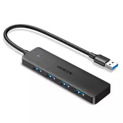 Ugreen CM219 4 Port Usb 3.0 5Gbps Usb Hub Black | 35574 Ugreen CM219 4 Port Usb 3.0 5Gbps Usb Hub Black | 35574