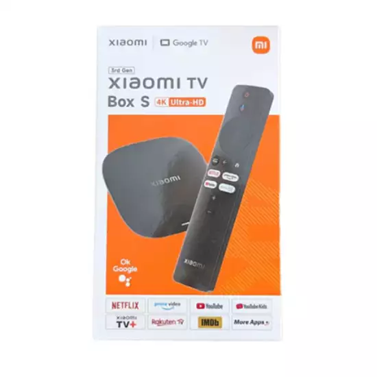 Xiaomi Mi Tv Box S 3rd Generation 4K Ultra HD