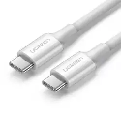 Ugreen Cable USB Type C - USB Type C PD 100W 5A 2m - White