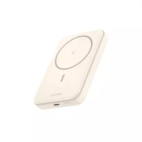 UGREEN MagSafe Wireless Power Bank, 10000 mAh, 2 Port, Beige - PB561