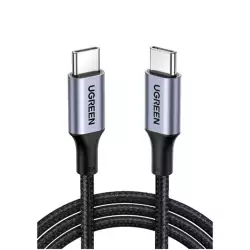 Ugreen USB-C Cable Aluminum Case With Braided 1m (70427) - Black