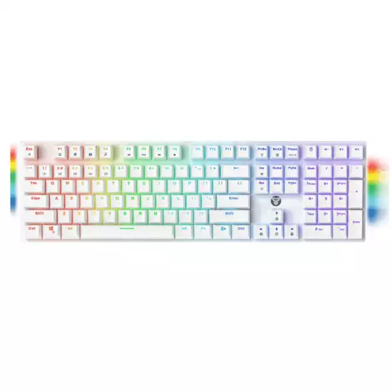 FANTECH MAXFIT108 MK855 RGB Mechanical Keyboard White FANTECH MAXFIT108 MK855 RGB Mechanical Keyboard White