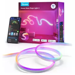 Govee Neon Rope Light 2 3m Length, White | H61D3201