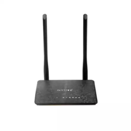 AirLive Wi-Fi 4 N300 2.4GHz Wireless Router - Black
