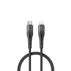 Havit -RH14 PD20W CABLE Type C to Lighting Black Havit -RH14 PD20W CABLE Type C to Lighting Black