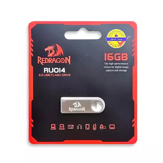 REDRAGON RU014 16GB High-Speed USB 2.0 Flash Drive REDRAGON RU014 16GB High-Speed USB 2.0 Flash Drive