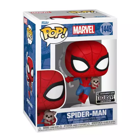 Funko POP Spider-Man with Sandwich The Dog Funko Vinyl Figure #1449 Funko POP Spider-Man with Sandwich The Dog Funko Vinyl Figure #1449