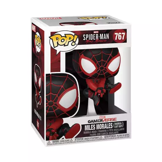 Funko Pop! Super Heroes: Marvel - Miles Morales in Bodega Cat Suit #767 Funko Pop! Super Heroes: Marvel - Miles Morales in Bodega Cat Suit #767