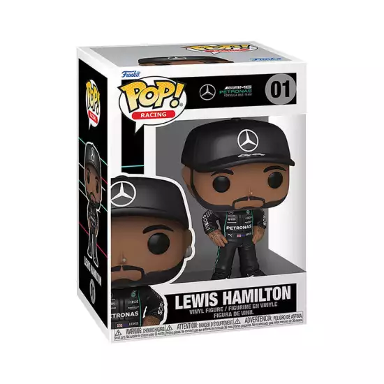 Funko Pop! Sports: Racing Formula 1 - Mercedes AMG Petronas F1 Team - Lewis Hamilton #01 Funko Pop! Sports: Racing Formula 1 - Mercedes AMG Petronas F1 Team - Lewis Hamilton #01