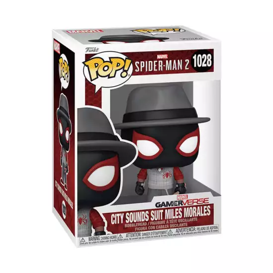Funko Pop! Super Heroes: Marvel - Spider-Man 2 Gamerverse - City Sounds Suit Miles #1028 Funko Pop! Super Heroes: Marvel - Spider-Man 2 Gamerverse - City Sounds Suit Miles #1028