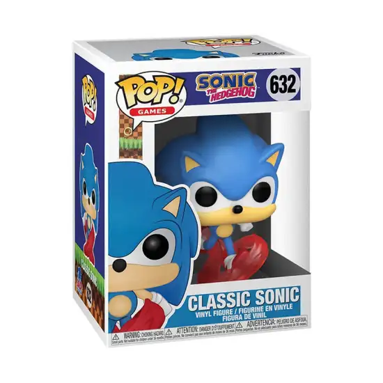 Funko Pop! Games: Sega - Sonic 30th Anniversary - Running Sonic #632 Funko Pop! Games: Sega - Sonic 30th Anniversary - Running Sonic #632