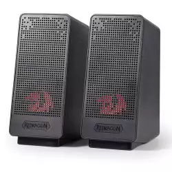REDRAGON GS513 RANCH Desktop Speaker 2.0 Channel Stereo – USB Powered + 3.5mm Cable REDRAGON GS513 RANCH Desktop Speaker 2.0 Channel Stereo – USB Powered + 3.5mm Cable