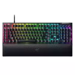 Razer BlackWidow V4  Mechanical Gaming Keyboard Green Switch Black RZ03-04690100-R3M1