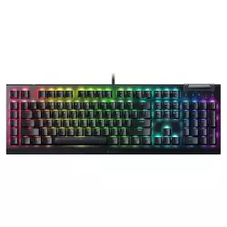 Razer BlackWidow V4 X Mechanical Keyboard Razer Green Switches, Wired Black | RZ03-04703500-R391