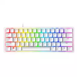 Razer Huntsman Mini-Mercury-US 60 Gaming Keyboard with RED SWITCH White