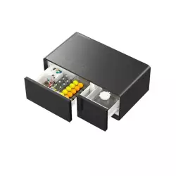 Powerology Fridge Coffee Table HiFi Speaker 93L - Black