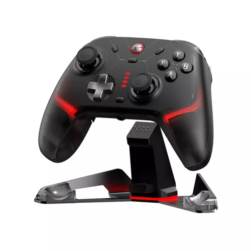 GameSir Cyclone 2 Wireless Controller - 1000Hz Polling Rate, TMR Joysticks, Hall/Micro 2-in-1 Triggers for PC/Switch/Android/iOS, PC Gaming Controller with Charging Dock (Black) -(Open Sealed)