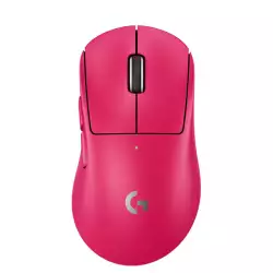 Logitech PRO X SUPERLIGHT 2 DEX LIGHTSPEED Wireless Gaming Mouse Magenta| 910-006798