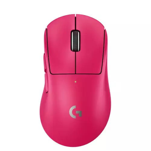 Logitech PRO X SUPERLIGHT 2 DEX LIGHTSPEED Wireless Gaming Mouse Magenta| 910-006798