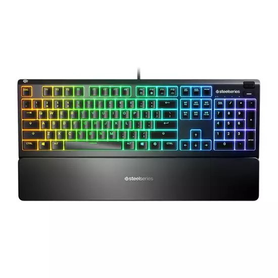 SteelSeries Apex 3 Wired Gaming Keyboard Black