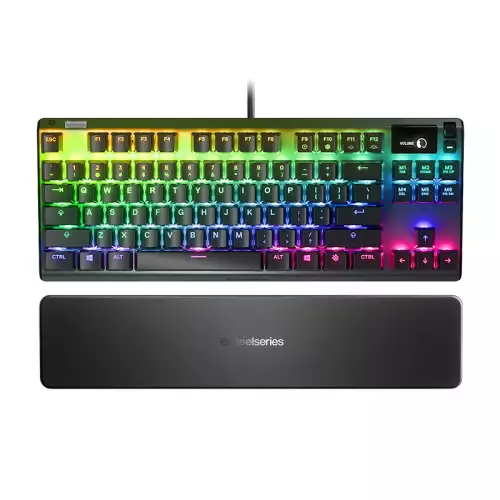 SteelSeries Apex Pro TKL (2023) - US Wired Tenkeyless Esports Keyboard with Adjustable Switches