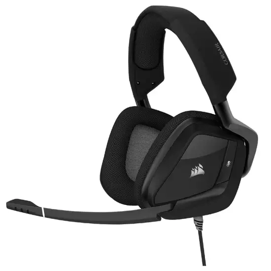Corsair Void RGB Elite USB Premium Gaming Headset with 7.1 Surround Sound Carbon (Used)