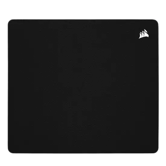 Corsair MM500 v2 Hybrid Cloth Gaming Large Mouse Pad – 45cm x 40cm – Spill-Proof Coating – Anti-Fray Stitched Edges – Non-Slip Rubber Base – Black
