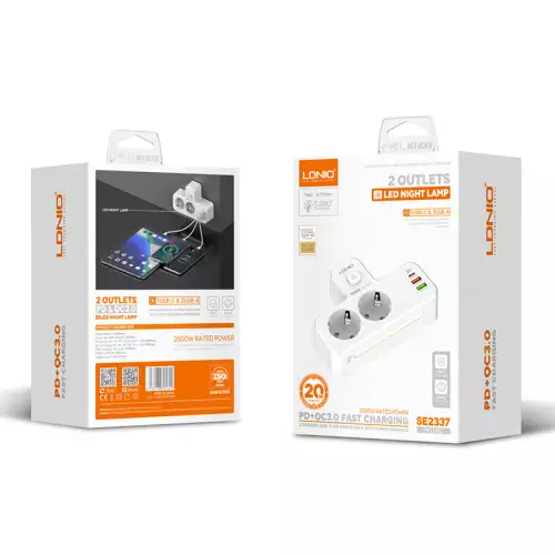 LDNIO Portable Electrical Extension Socket SE2337