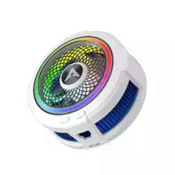 Piva B2 Ultra-Strong Magnetic Semiconductor Cooling fan with clamp for phones, fast cooling LED RGB 